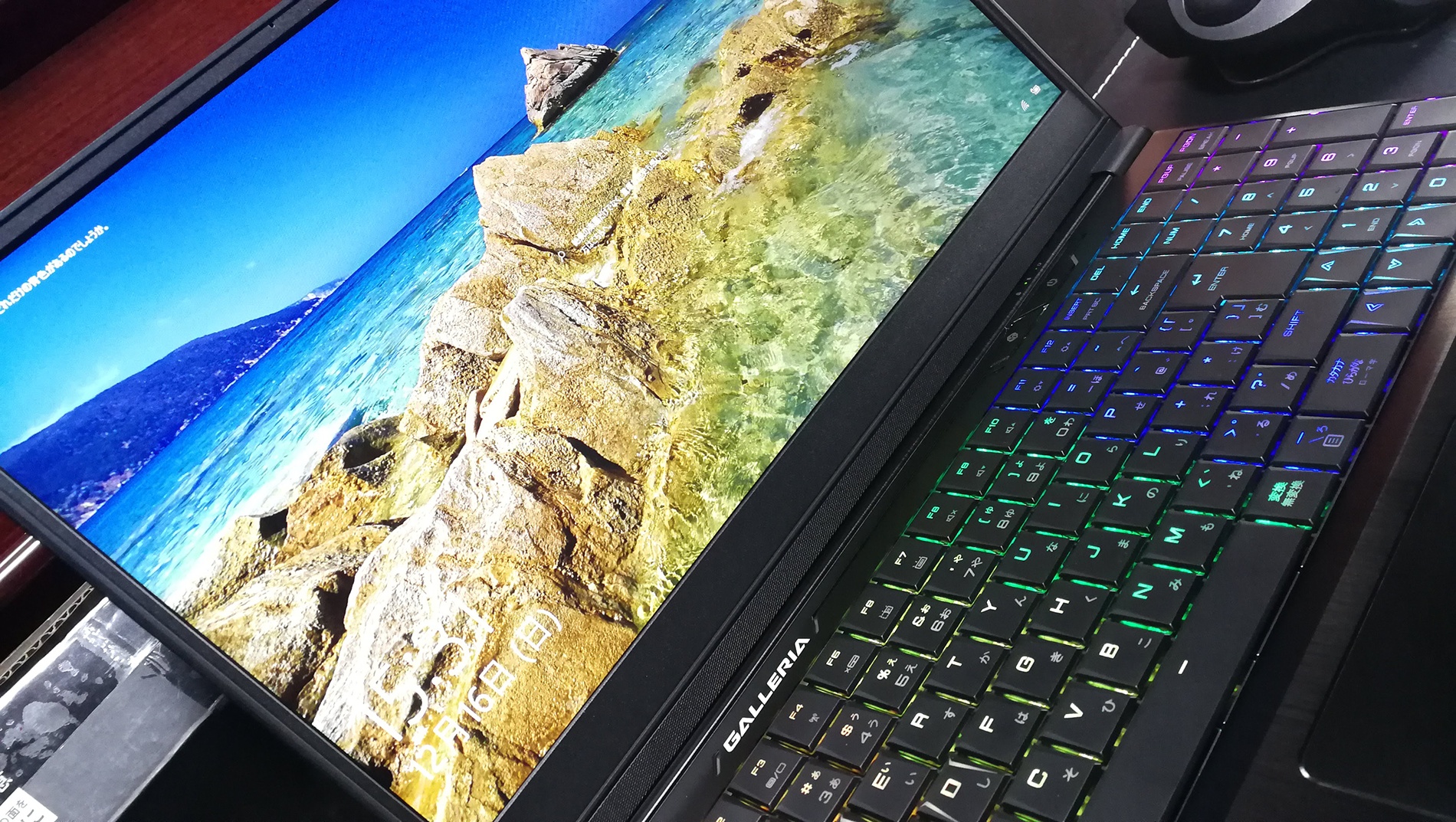 PCレビュー】GTX 1060搭載144HzゲーミングノートPC「GALLERIA