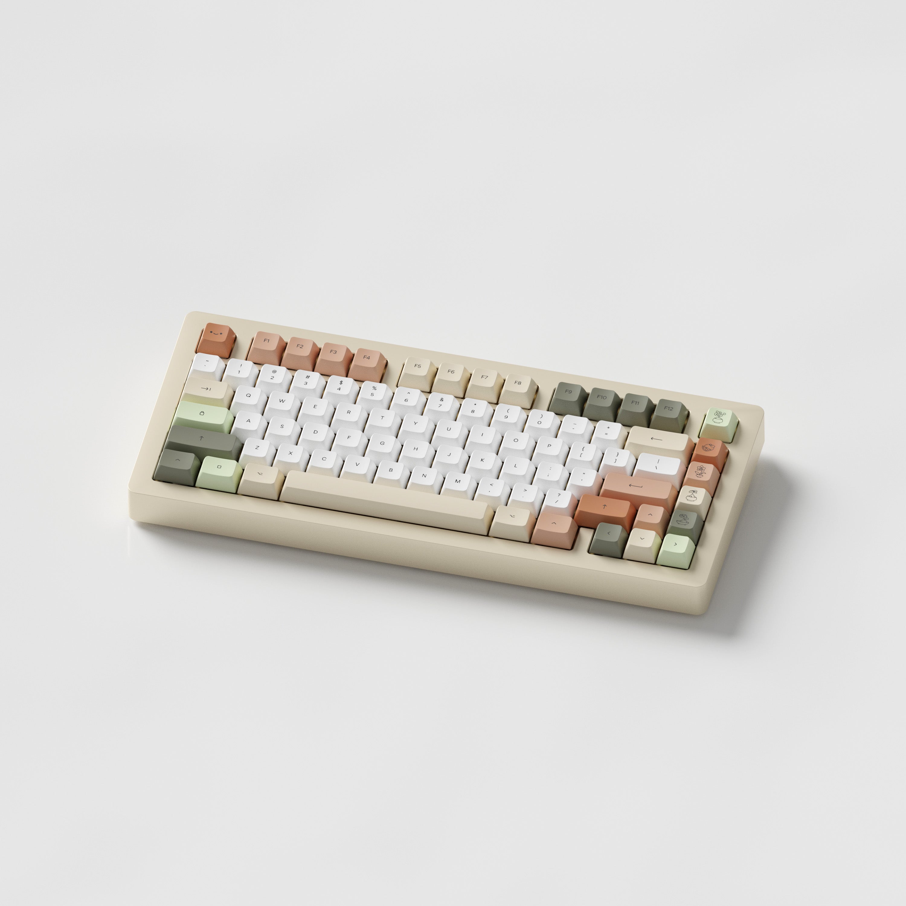 zen marshmallow keycaps – osume