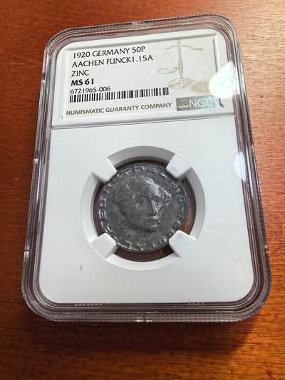 1917（大正6年）日本旭日10钱银币，NGC MS61分- 长老不老- 长老不老