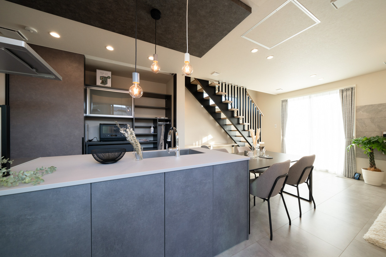 神戸市西区枝吉】南北に抜けるLDKでのびのび暮らす住まい：枝吉モデル