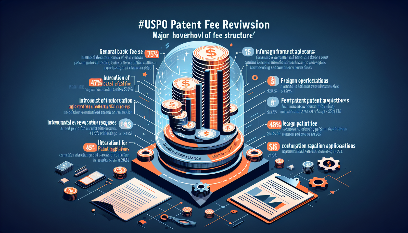 USPTOが2025年特許料金改定を発表：手数料体系の大幅な見直しへ - Open