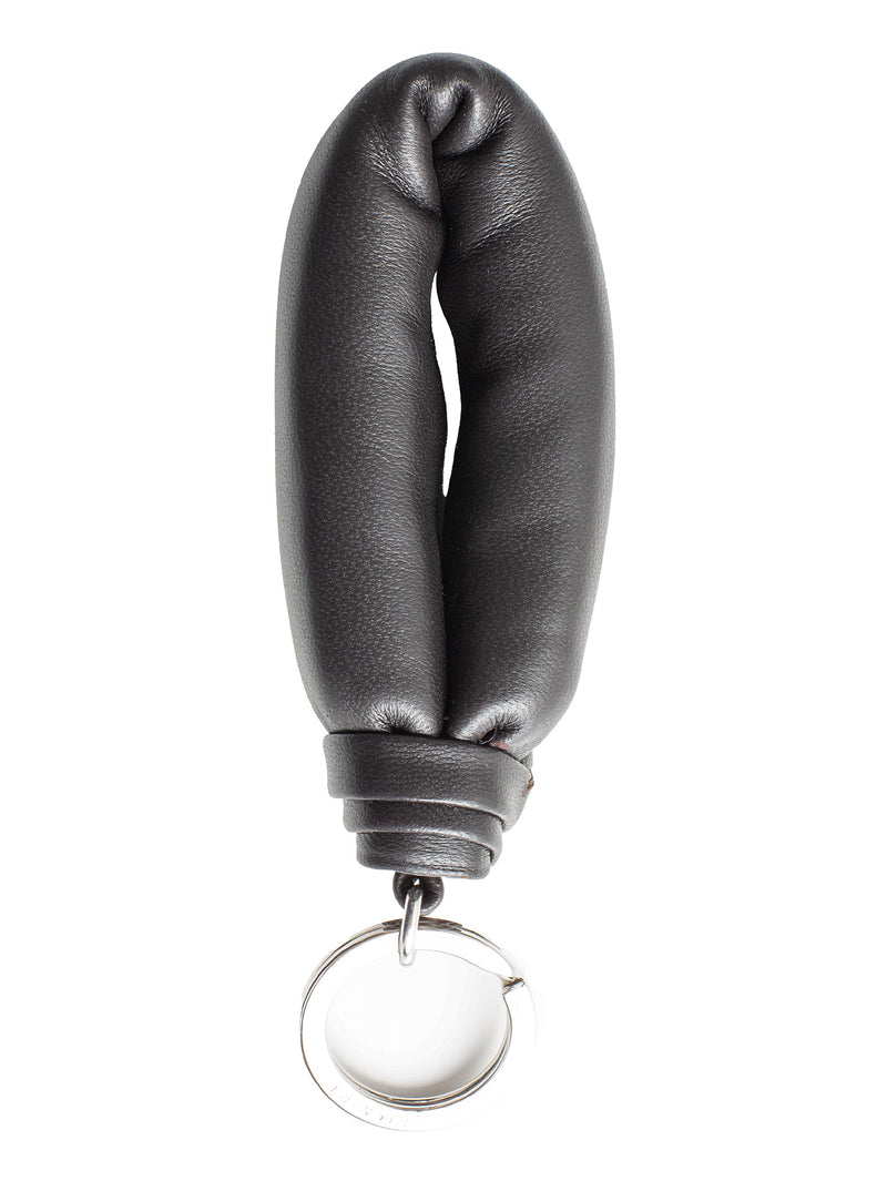 Lemaire Wadded Key Ring Holder Dark Chocolate – Opia