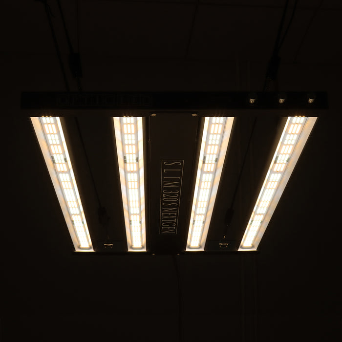 Slim 320S NextGen V2 - 3 way Dimmable LED Grow Light - 320w (3500k