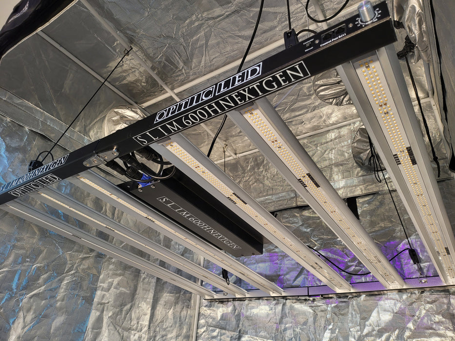 sold out) Slim 600H NextGen Dimmable LED Grow Light 630w - (UV/ir