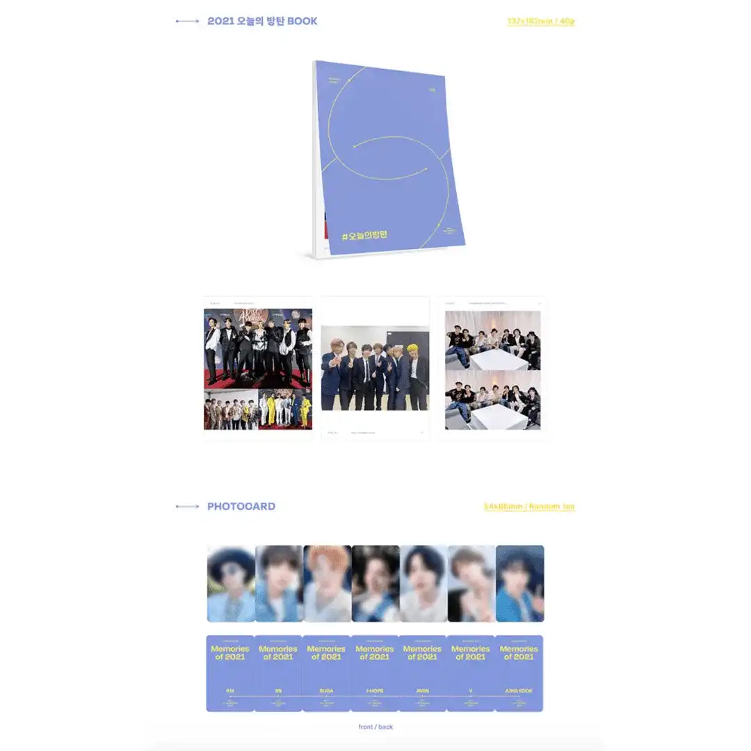 Buy BTS Memories of 2021 | Oppa Store