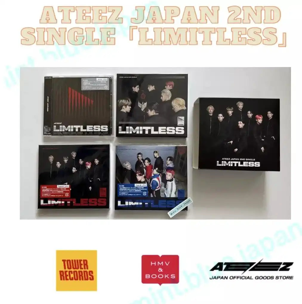 Buy ATEEZ - Limitless Japan 2nd Single Album | Oppa Store