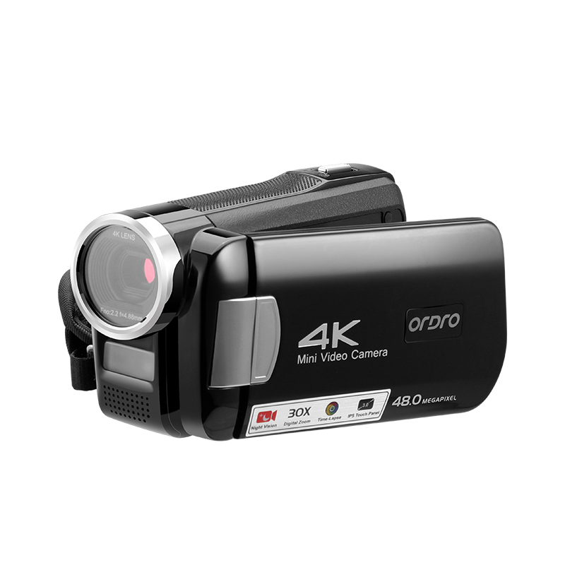 ORDRO HDR-AC2 Mini Digital 4K Camcorder Portable camera - ORDRO