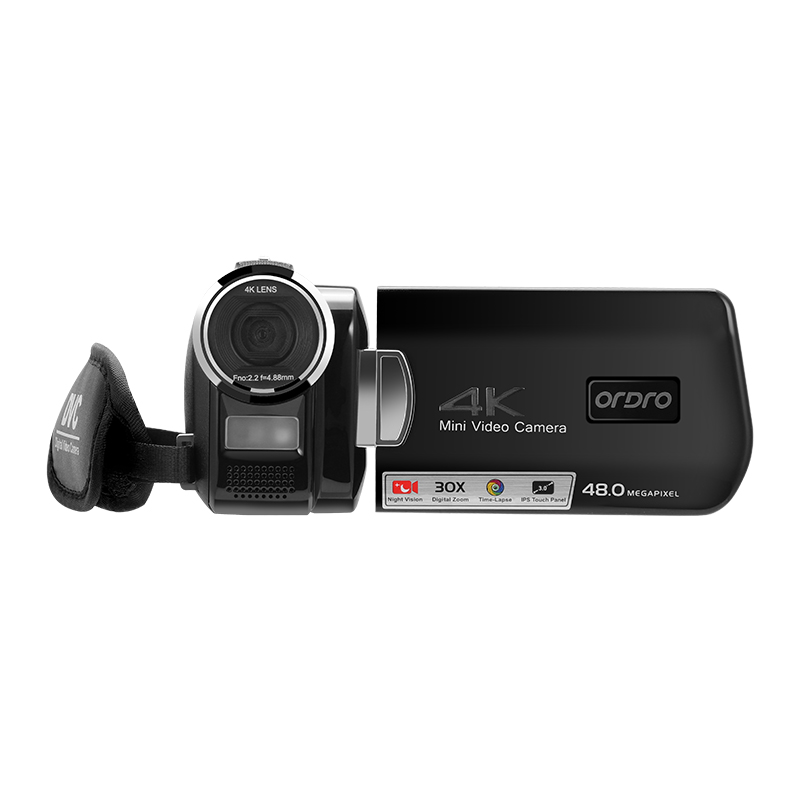 ORDRO HDR-AC2 Mini Digital 4K Camcorder Portable camera - ORDRO