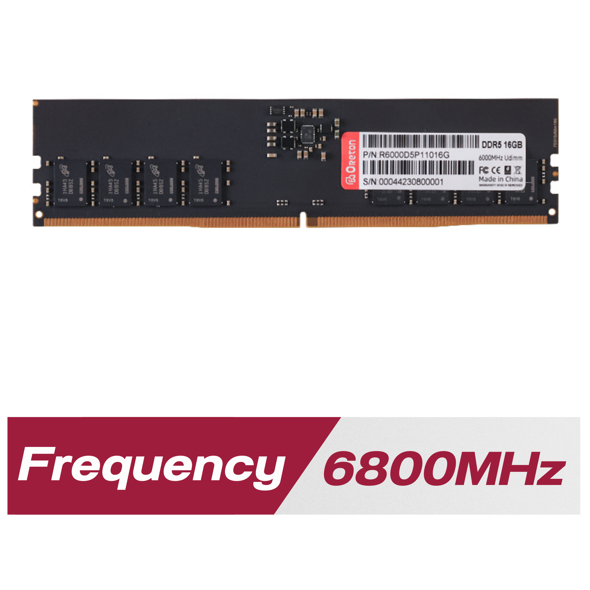 DDR5 UDIMM Memory - High-Speed Performance for Desktop PCs