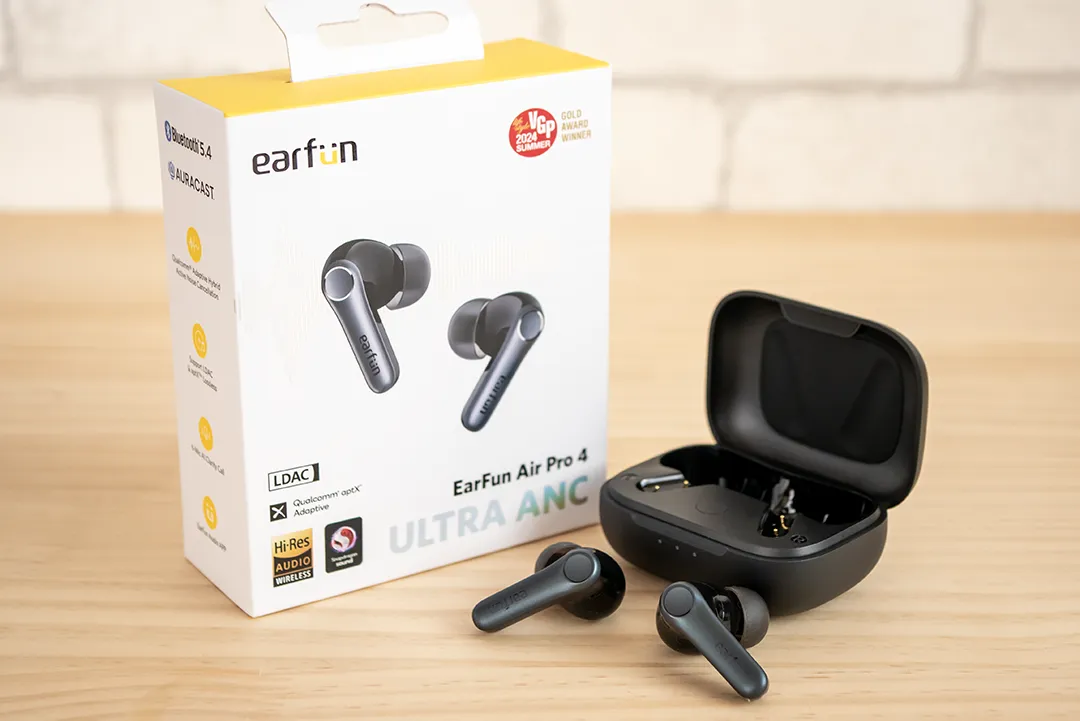 EarFun Air Pro 4 レビュー：機能てんこ盛りで音も良し！実売1万円以下