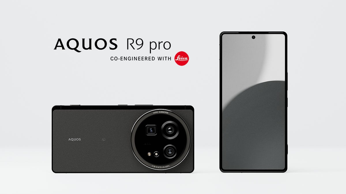 シャープ、AQUOS R9 proのSIMフリーモデルSH-M30を12月13日より順次