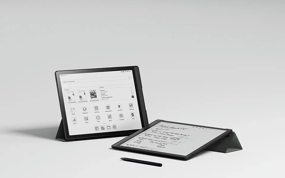 A4サイズ13.3インチでGPU搭載の電子ペーパータブレットBOOX Tab X発表