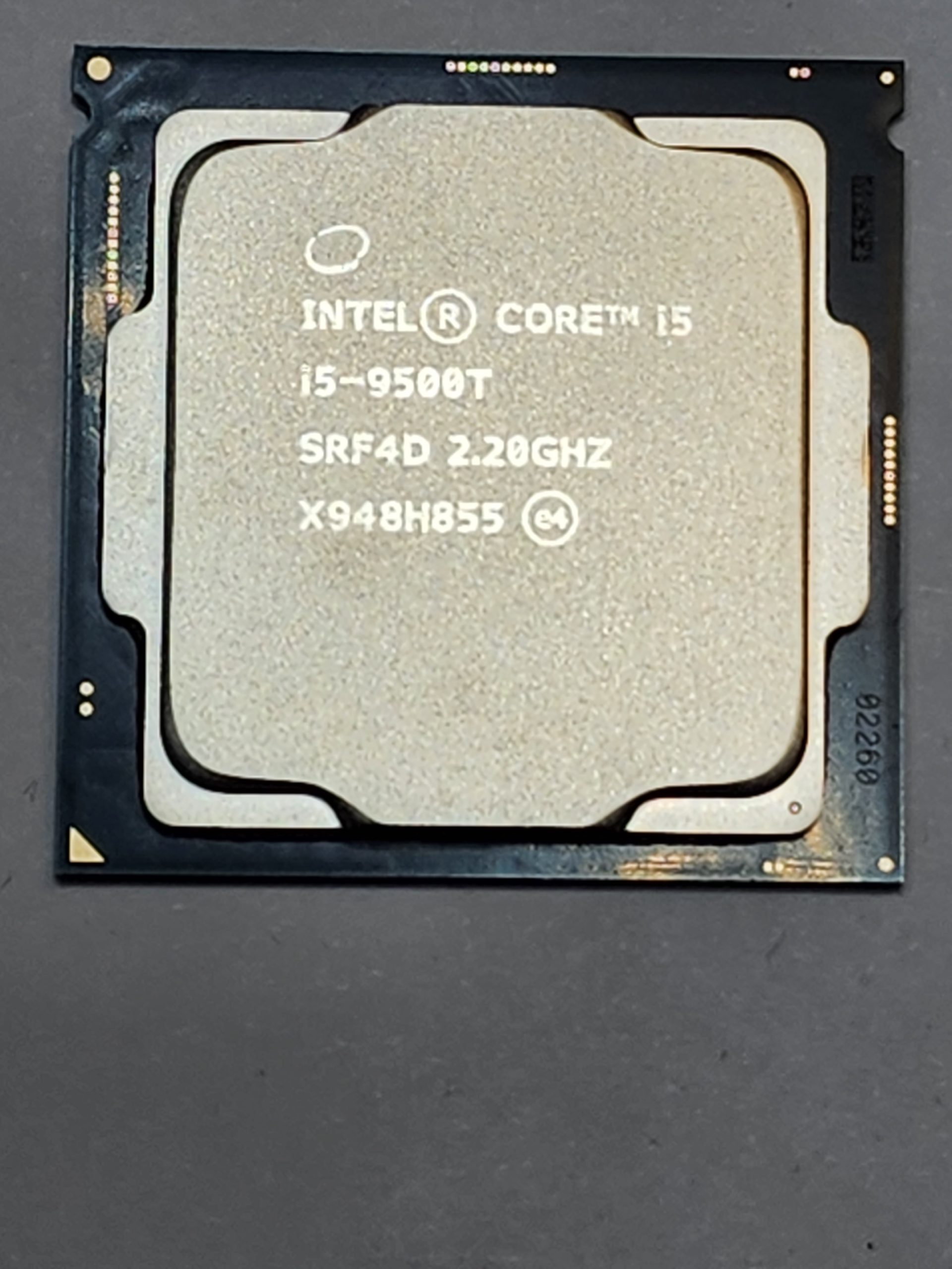 Intel Core i5-9500T 2.2GHz 6C/6T 9MB GT/s LGA1151 35W CPU