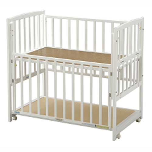 日本製ベビーベッド ヤマサキ ハイタイプベッド・ツーオープン DY-212