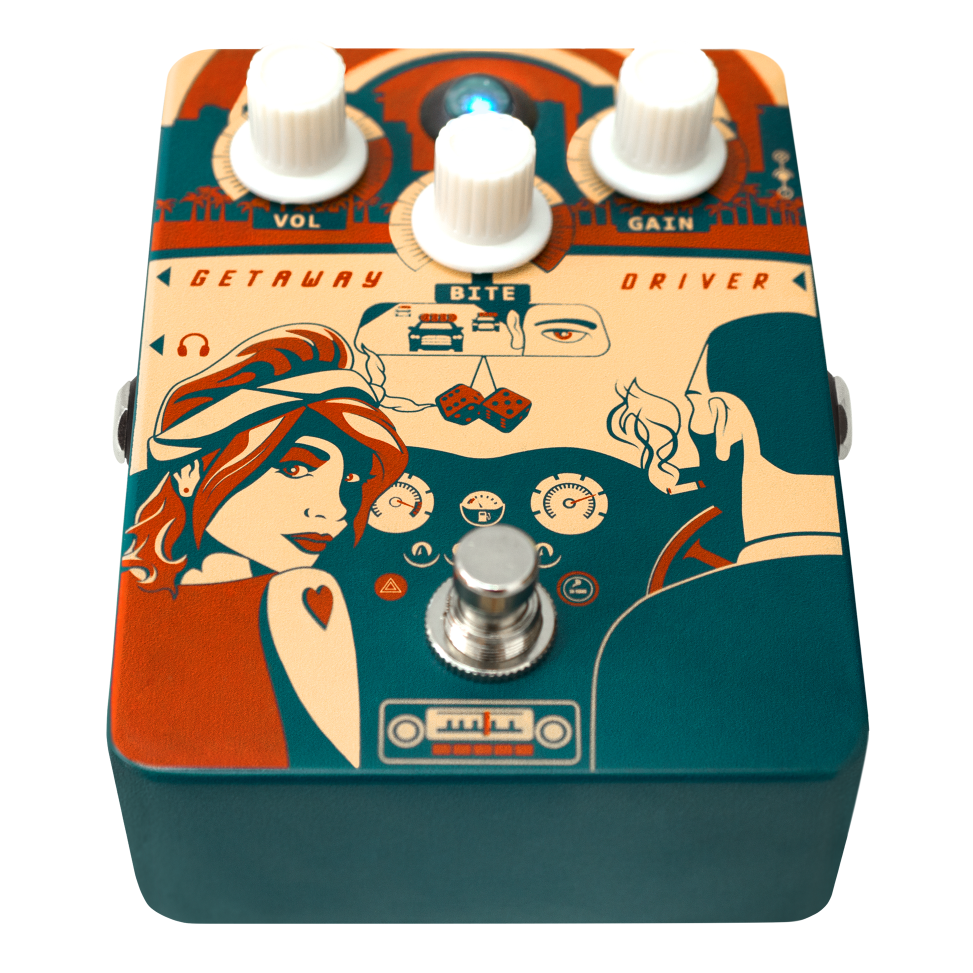 Getaway Driver Overdrive Pedal | Orange Amps – Orange Music