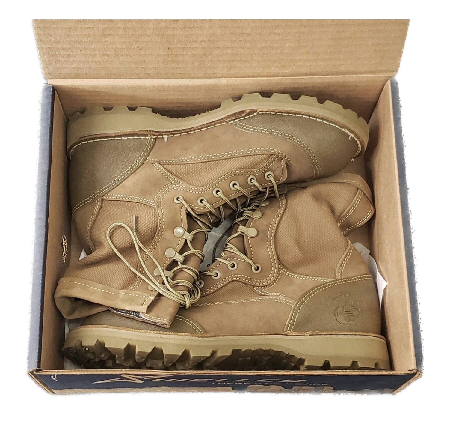 Wellco USMC Marines E163 RAT Mojave Combat Boot 10 Wide