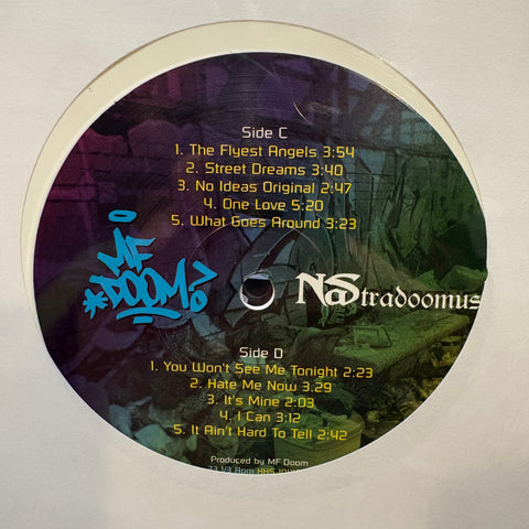 MF Doom - Nastradoomus Vol 2 on limited colored vinyl – Orbit Records