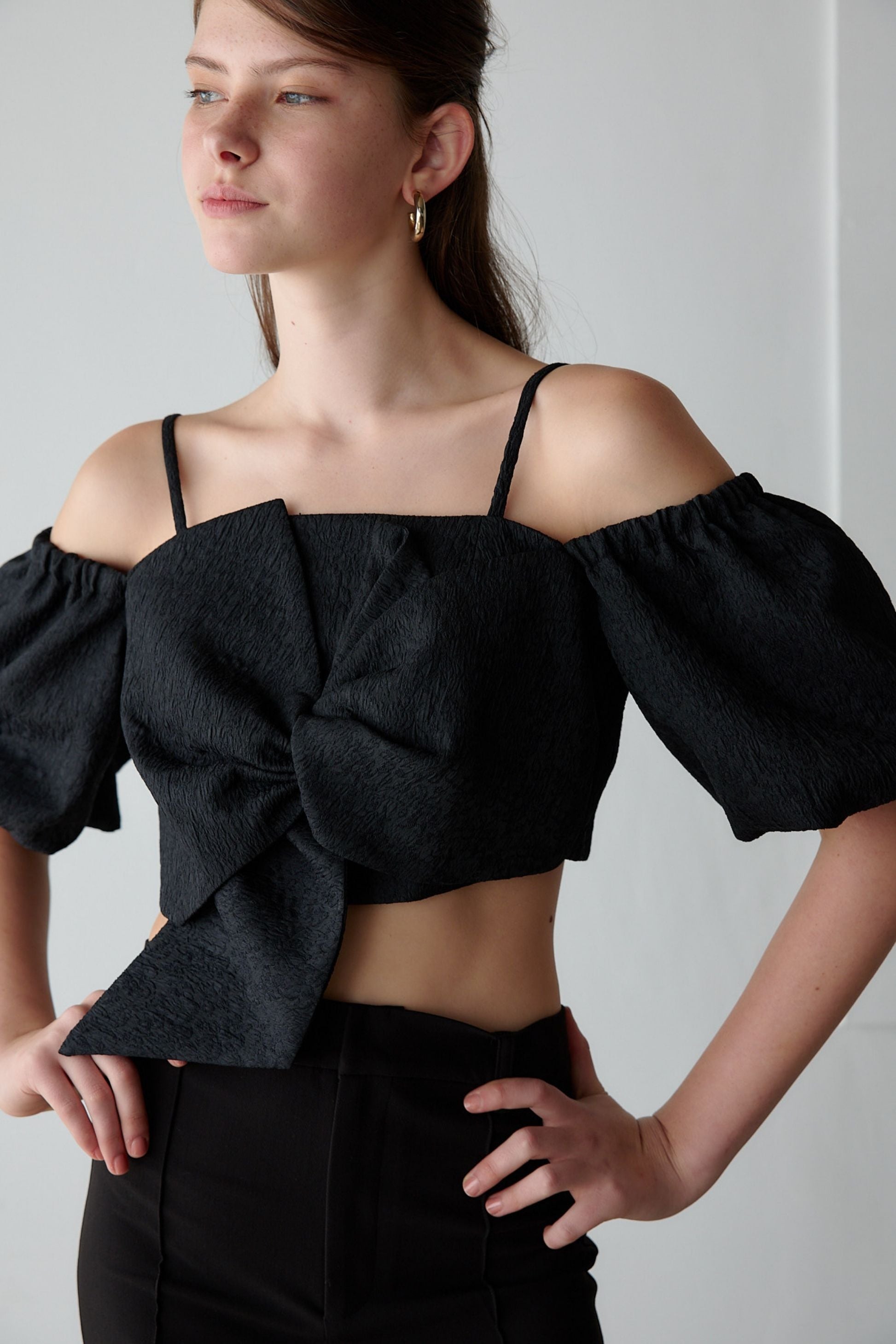 YILON イロン RIBBON CAMI SET TOPS