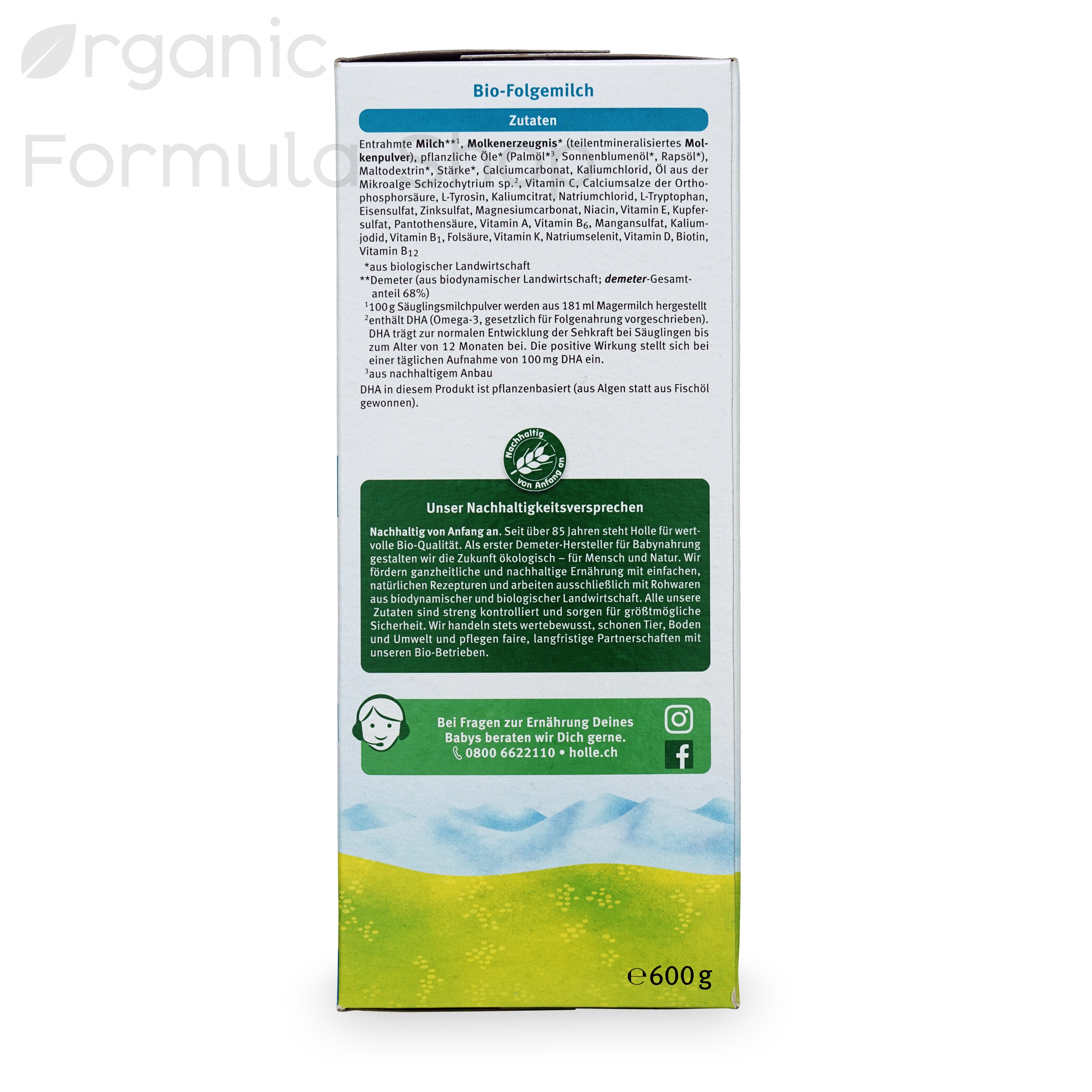 Holle Organic Baby Formula - Stage 3 - Organic Formula Shop