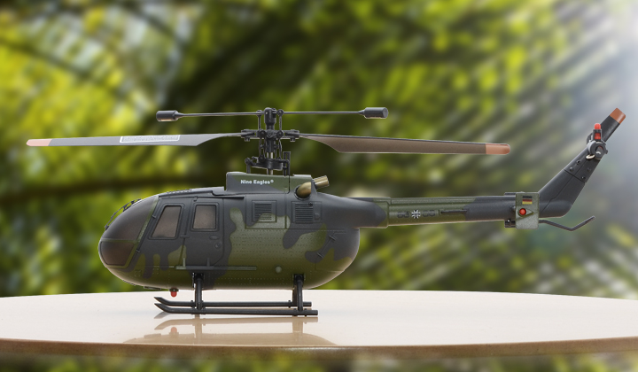 Nine Eagles ソロ・プロ 137 BO-105 (2.4GHz 4ch 小型電動ヘリコプター