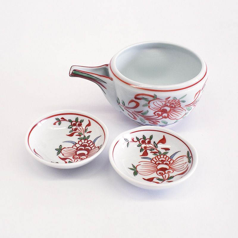 呉須赤絵 片口酒器セット｜和食器通販｜織部 Online Store【公式】