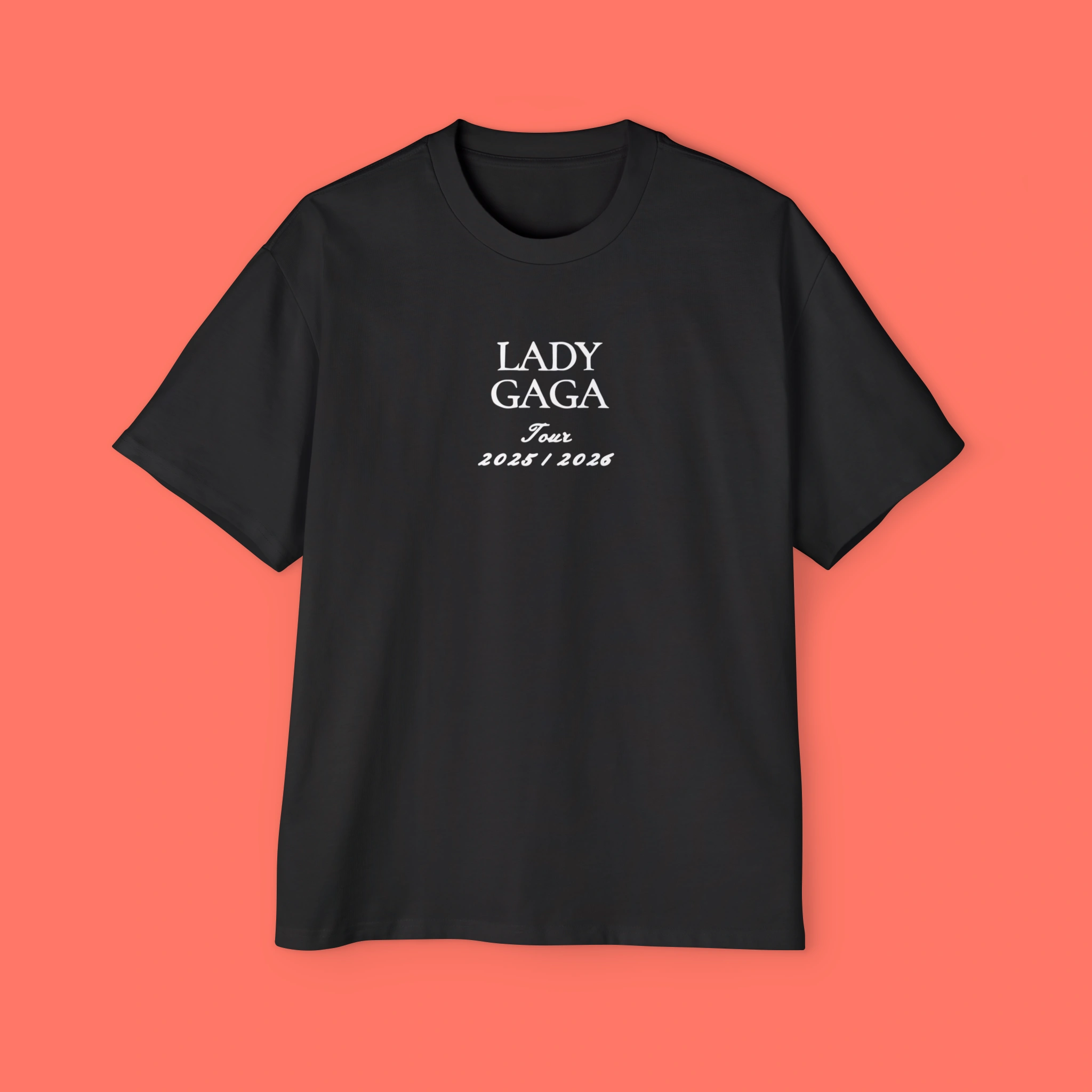 Lady Gaga MAYHEM Ball Cross Shirt - Lady Gaga 2025 Tour Merch