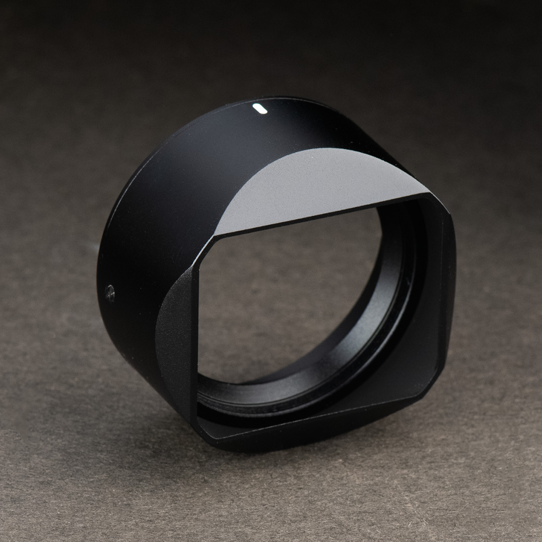 SQUAREHOOD｜スクエアフード｜Leica Summicron-m 50mm V4 用 アルミ