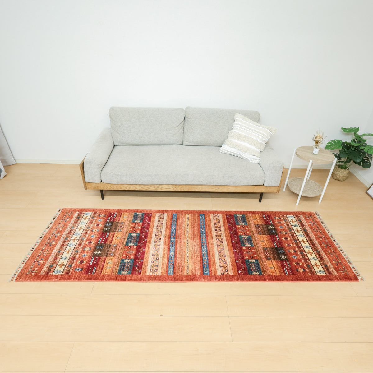 スルタニ（アフガン絨毯） 245×80cm（PR-11717） – ギャッベ＆ペルシャ