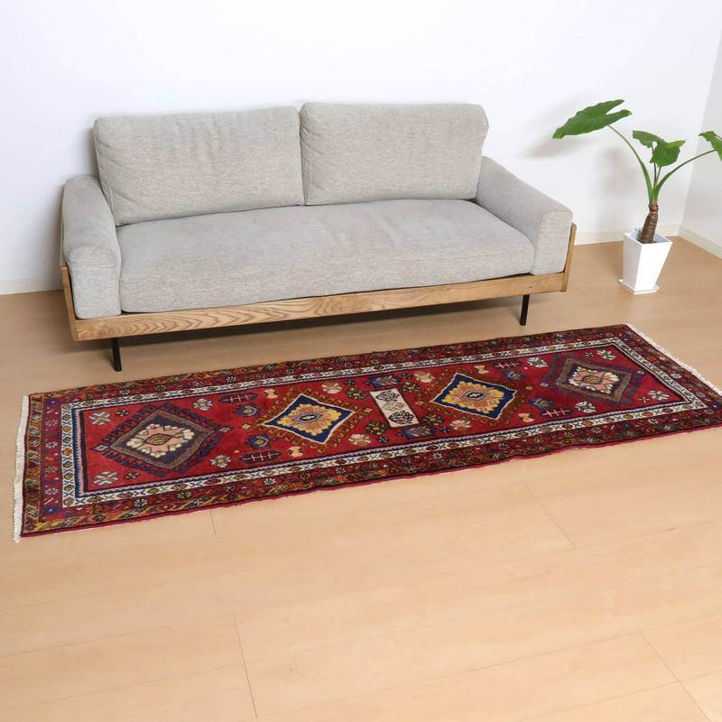 ゾランヴァリ,ギャッベ,ルリバフ,278×200cm｜上質手織りペルシャ絨毯