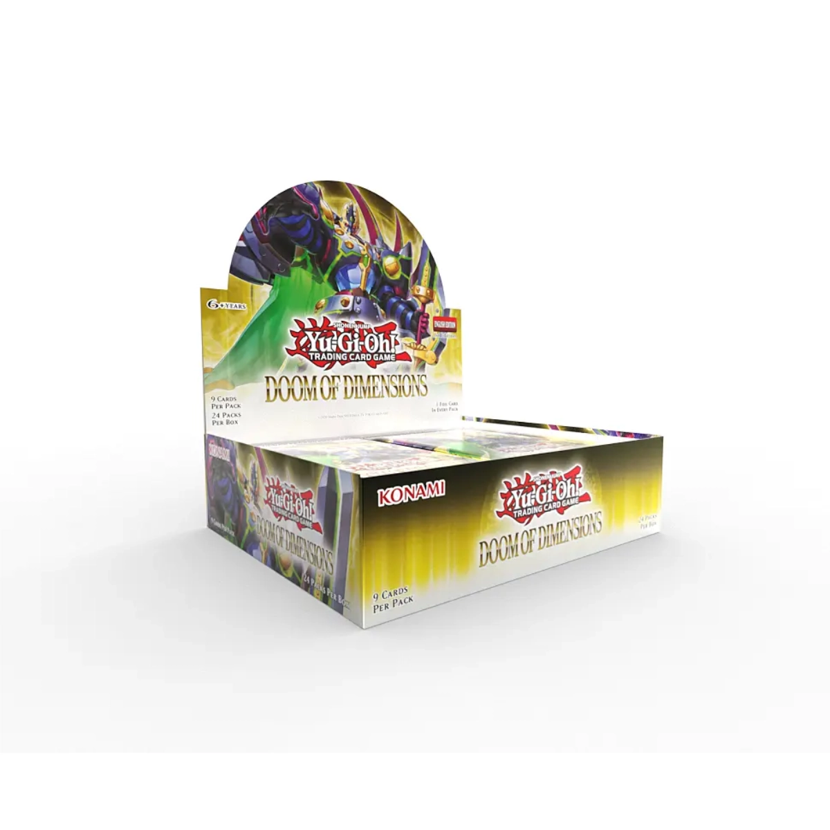 遊戯王 DOOM OF DIMENSIONS シュリンク無し 6BOX 遊戯王 DOOM OF