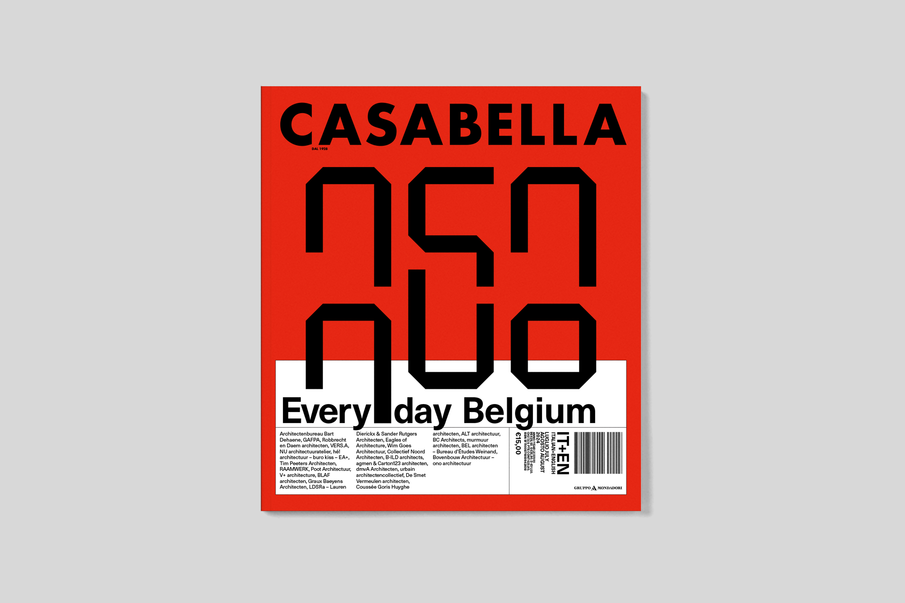 Casabella magazine, 2024–25 - Fonts In Use