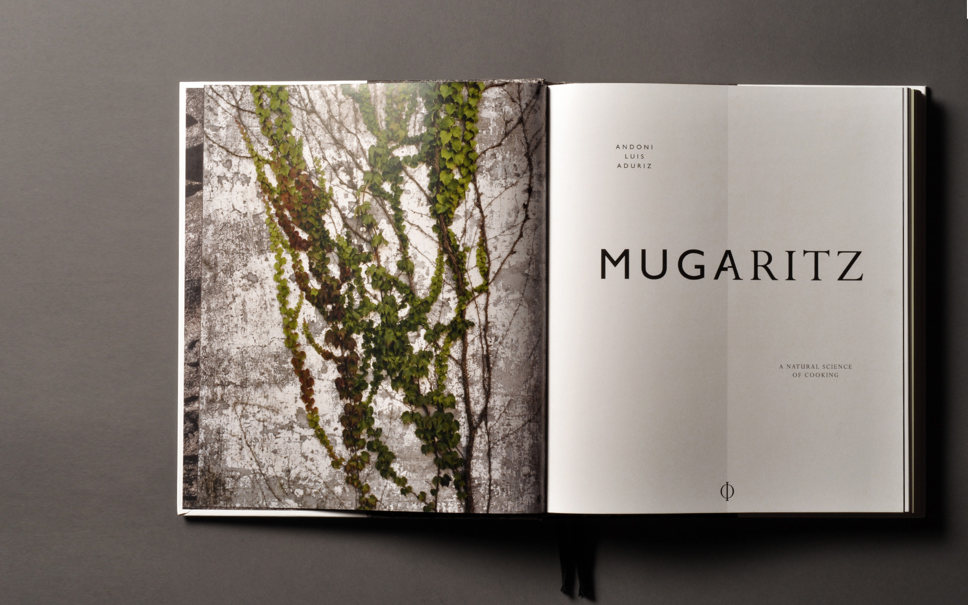 Mugaritz cookbook by Andoni Aduriz - Fonts In Use