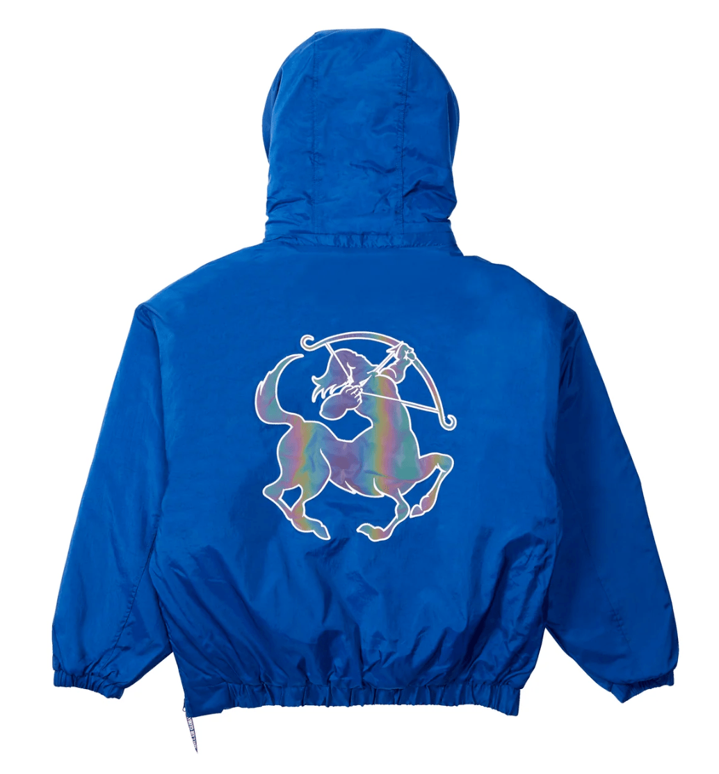 Sinclair Global Clairbreaker Half Zip Windbreaker Blue