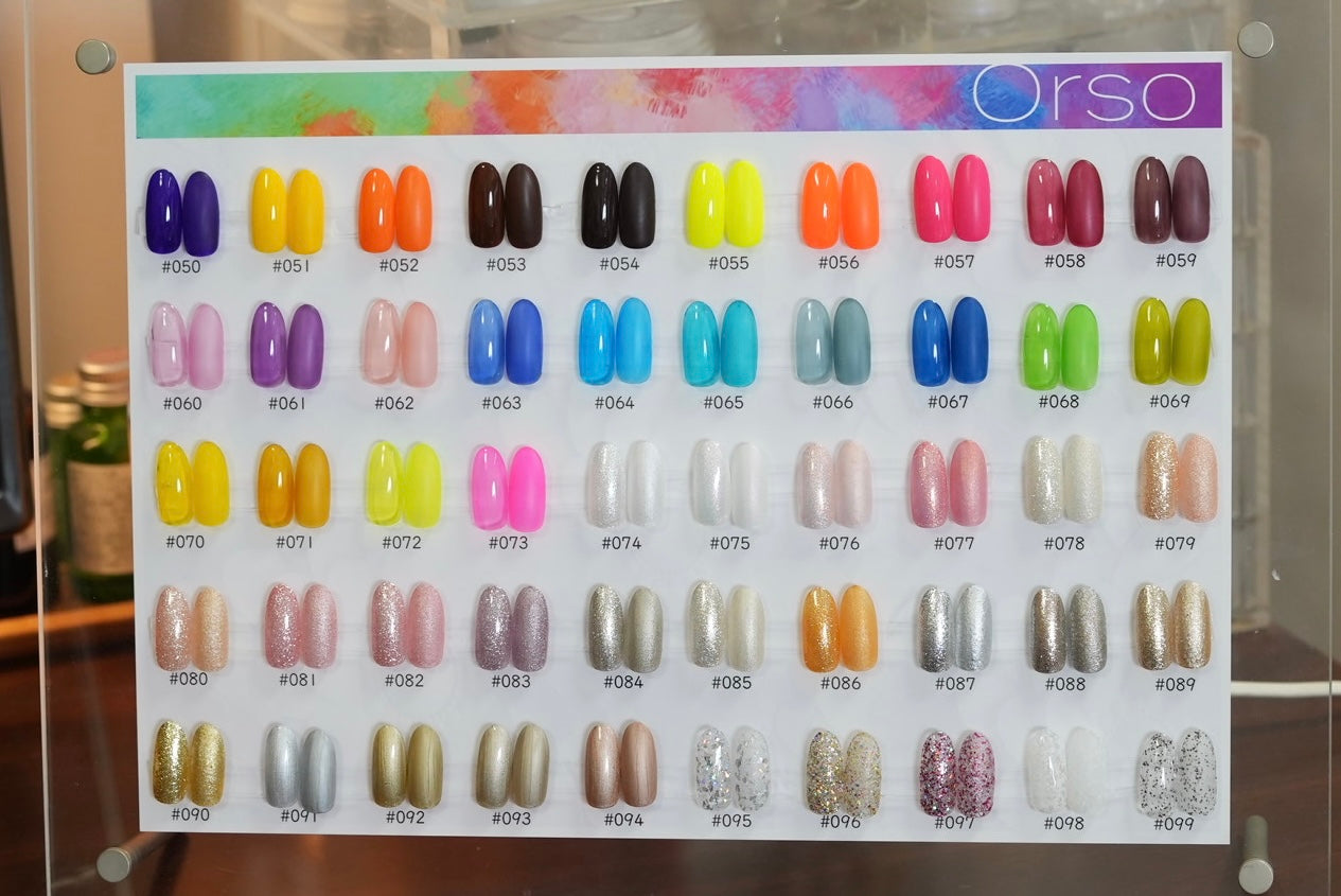 Orsoジェル100色セット – Orso NAIL STORE