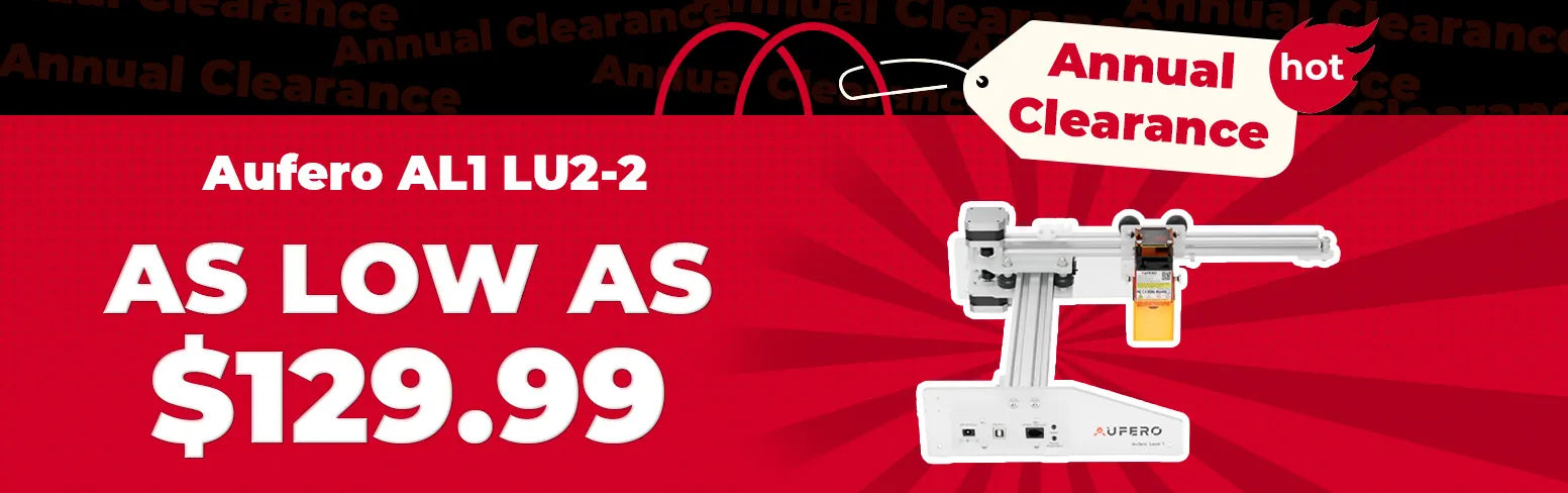 Portable Laser Engraver for Beginners Aufero Laser 1 | Ortur