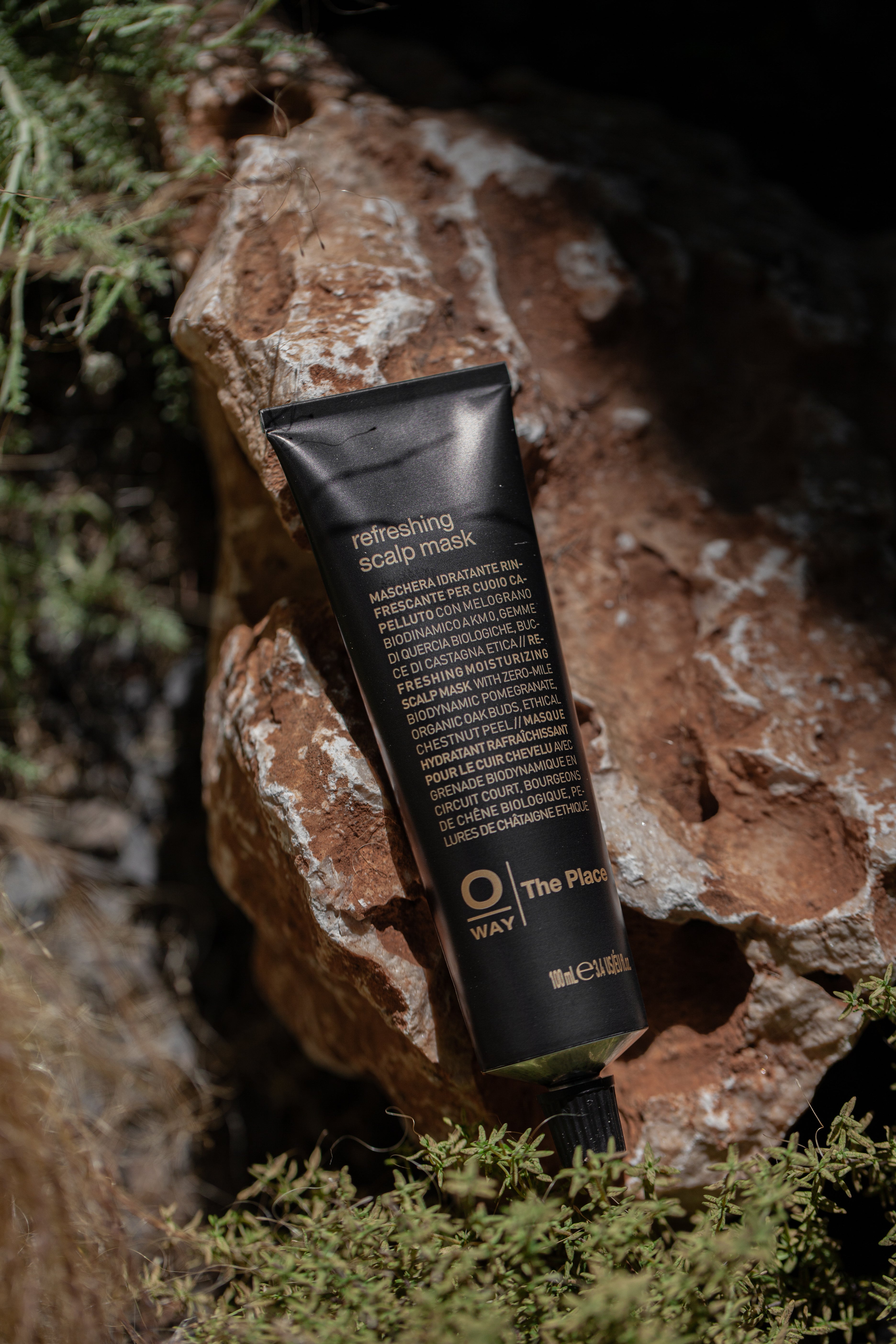 refreshing scalp mask: hydrating hair mask | OWAY