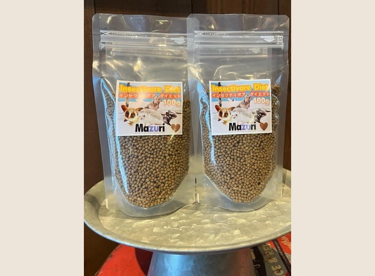 Mazuri インセクティボアダイエット(食虫動物用フード)100g | その他
