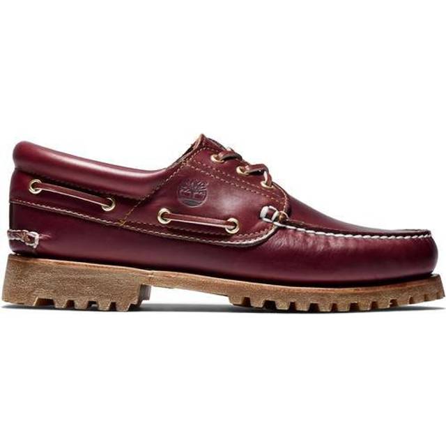 Timberland 50009 Authentics 3-Eye Classic Lug Boat Shoe - Red