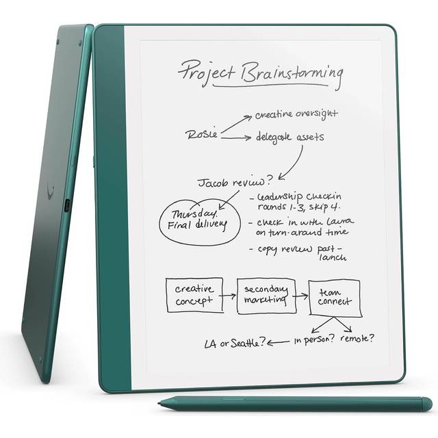 Amazon Kindle Scribe (2024) 64GB Metallic Jade • Price »