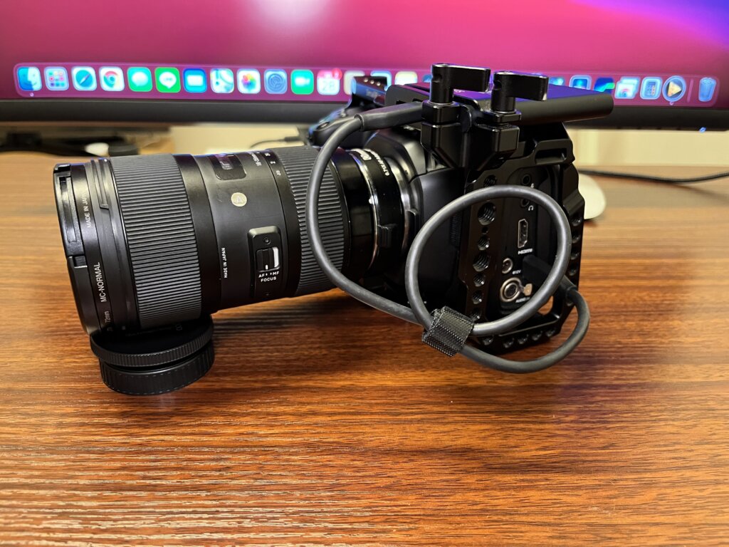 第8回 BMPCC4Kのリグ制作記録。〜軽量コンパクトでコスパ最高のレンズ