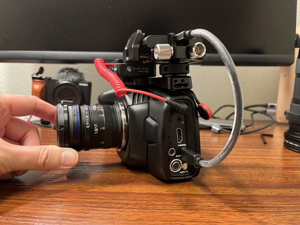 第8回 BMPCC4Kのリグ制作記録。〜軽量コンパクトでコスパ最高のレンズ