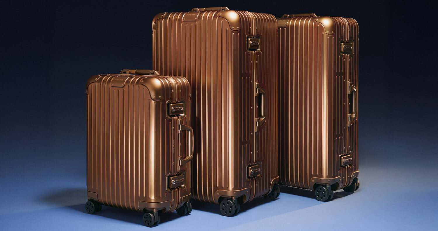 RIMOWA メタリックケースのトランプ RIMOWA メタリックケースのトランプ