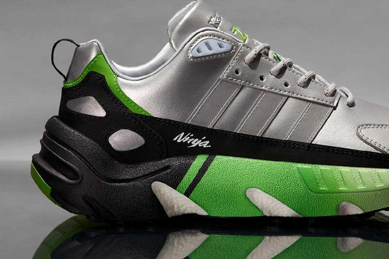 名機“Ninja”のロゴ入り！アディダスとカワサキのコラボシューズ「ZX22