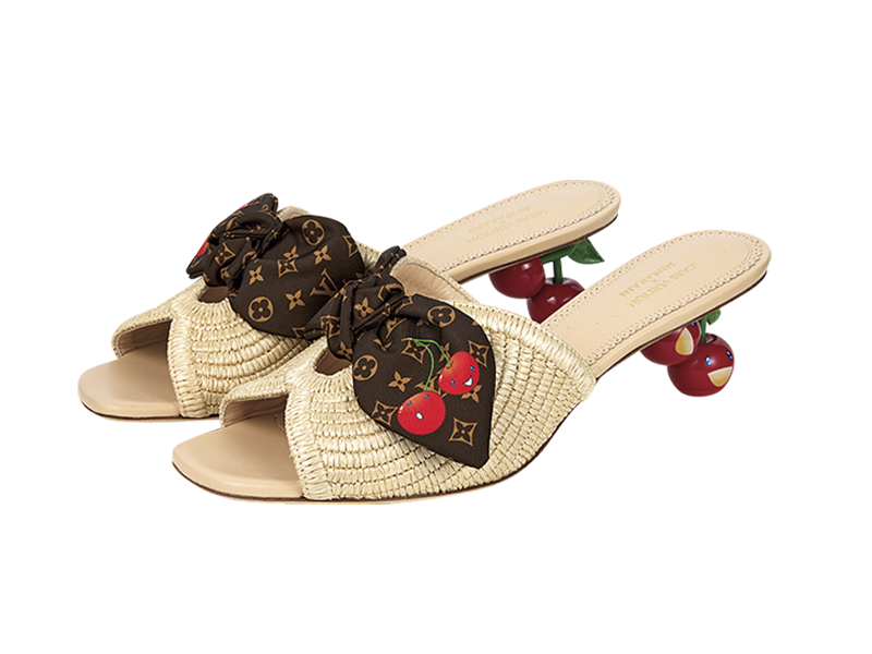 ルイ・ヴィトン×村上隆】チェリー柄が可愛い！歩きやすくてクラス感も