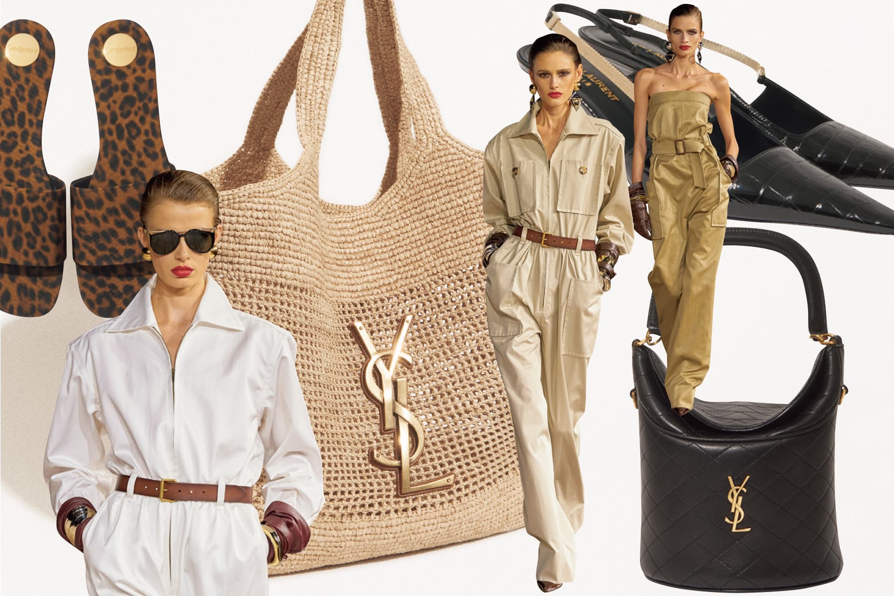 2024年春夏の【サンローラン】の新作靴&バッグ7選！ 女性飛行士に想を