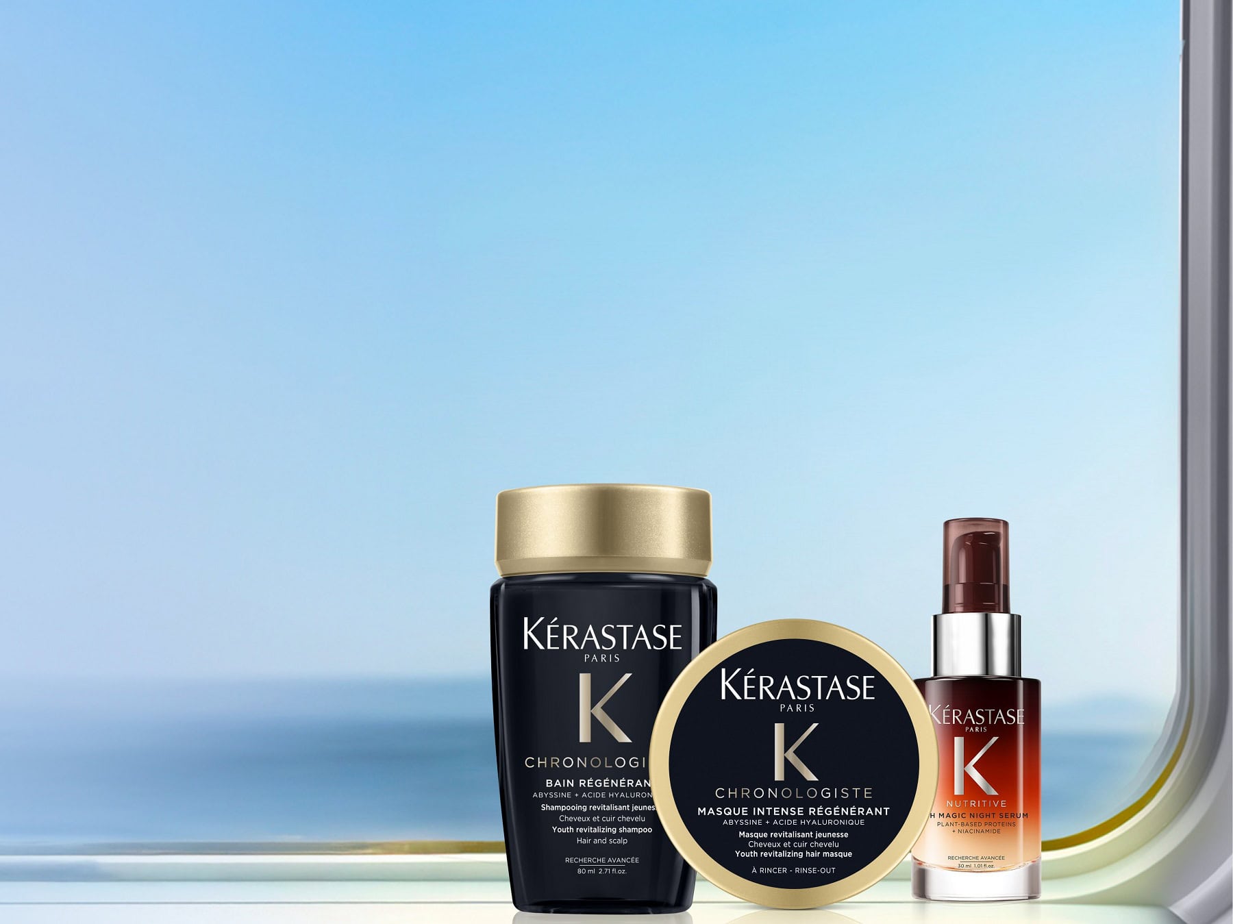 ケラスターゼの「クロノロジスト」「マジック ナイト セラム R」にミニ