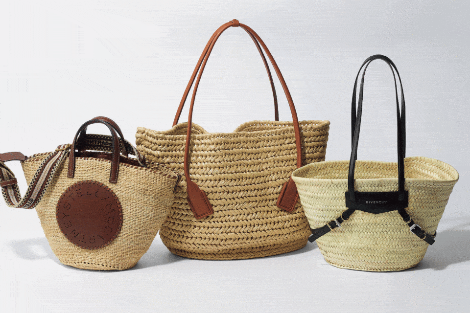 シティからリゾートまで活躍。バスケット型かごバッグ【バレンシアガ