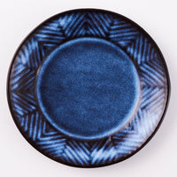 萩焼 松光山 矢羽根5寸皿 青萩釉 ¥1,650 大人の焼き物