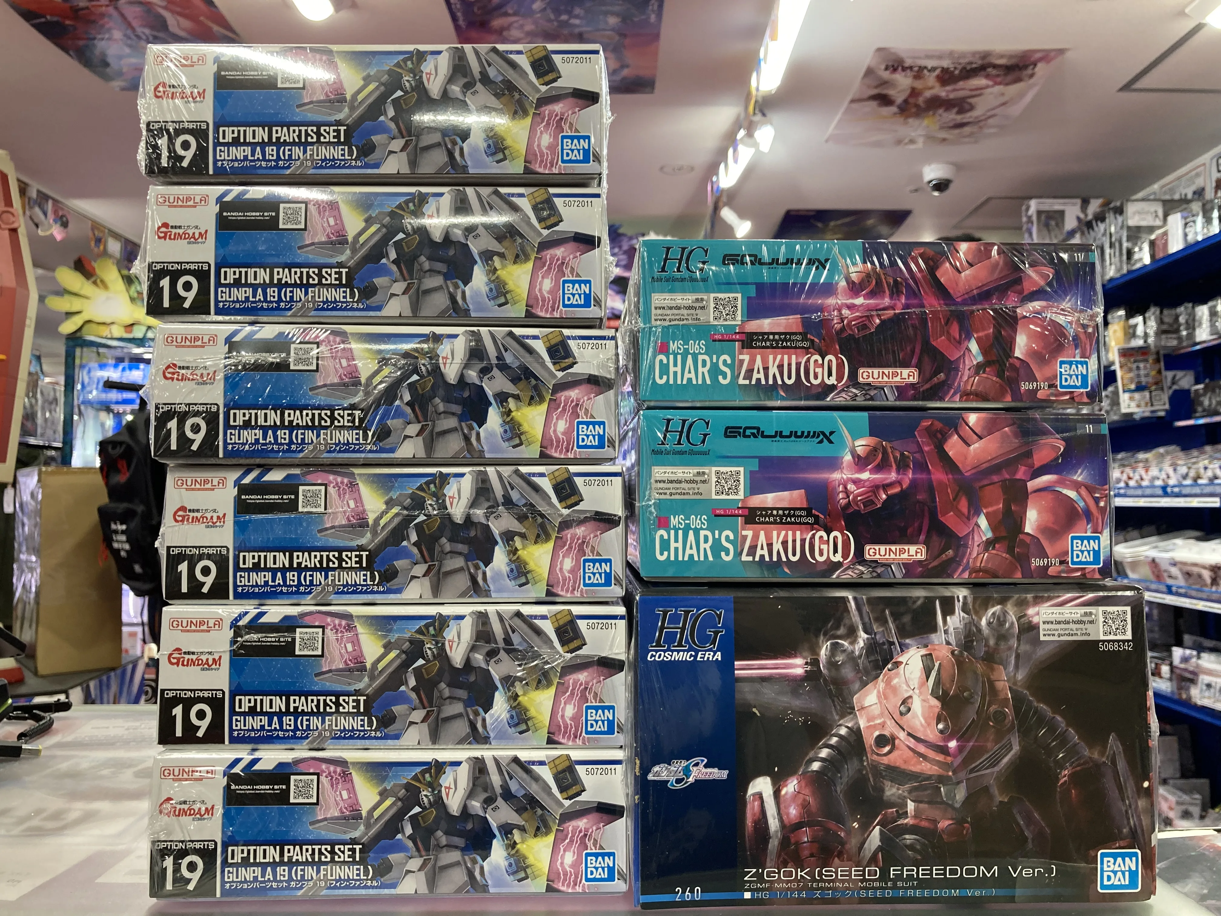 オプションパーツセット ガンプラ 19 (フィン・ファンネル)等の