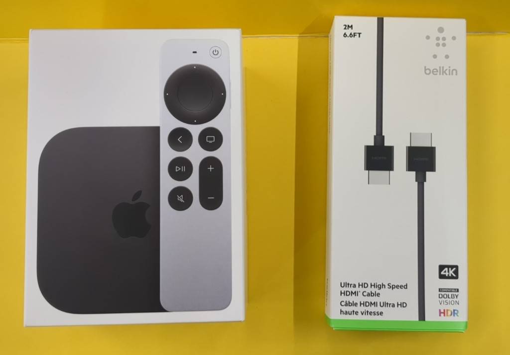 Apple TV 4K (第3世代) 128GB(保証書添付用レシート付) 家族みんなで